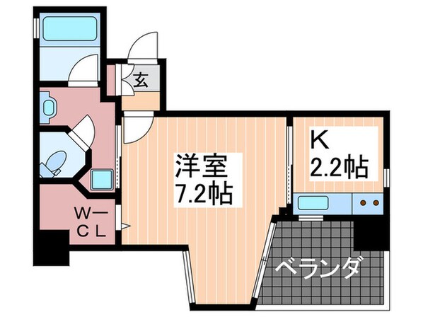 ステイサム西十日市の物件間取画像